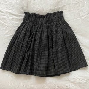Zara Brand Black Pleated Skirt